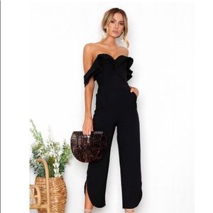 Black jumpsuit